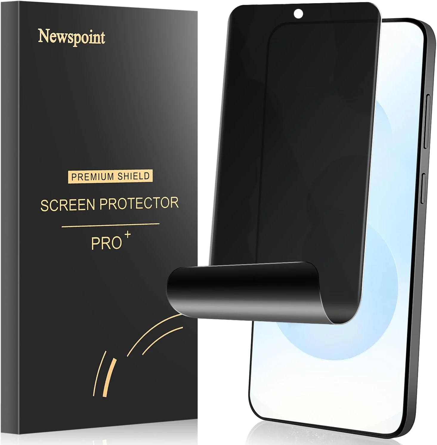 محافظ صفحه نمایش حریم خصوصی Newspoint OnePlus 13، [سازگار با قاب] [بدون حباب] [ضد جاسوسی] فیلم انعطاف پذیر برای OnePlus 13 5G (6.8 اینچ)، چسب کامل، ضد خش، حساس به لمس