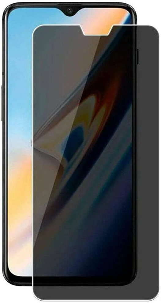 بسته 3 عددی محافظ صفحه نمایش شیشه ای حرارت دیده MIBQM برای OnePlus 7 8 Pro 7 8، محافظ حریم خصوصی صفحه نمایش برای OnePlus 7
