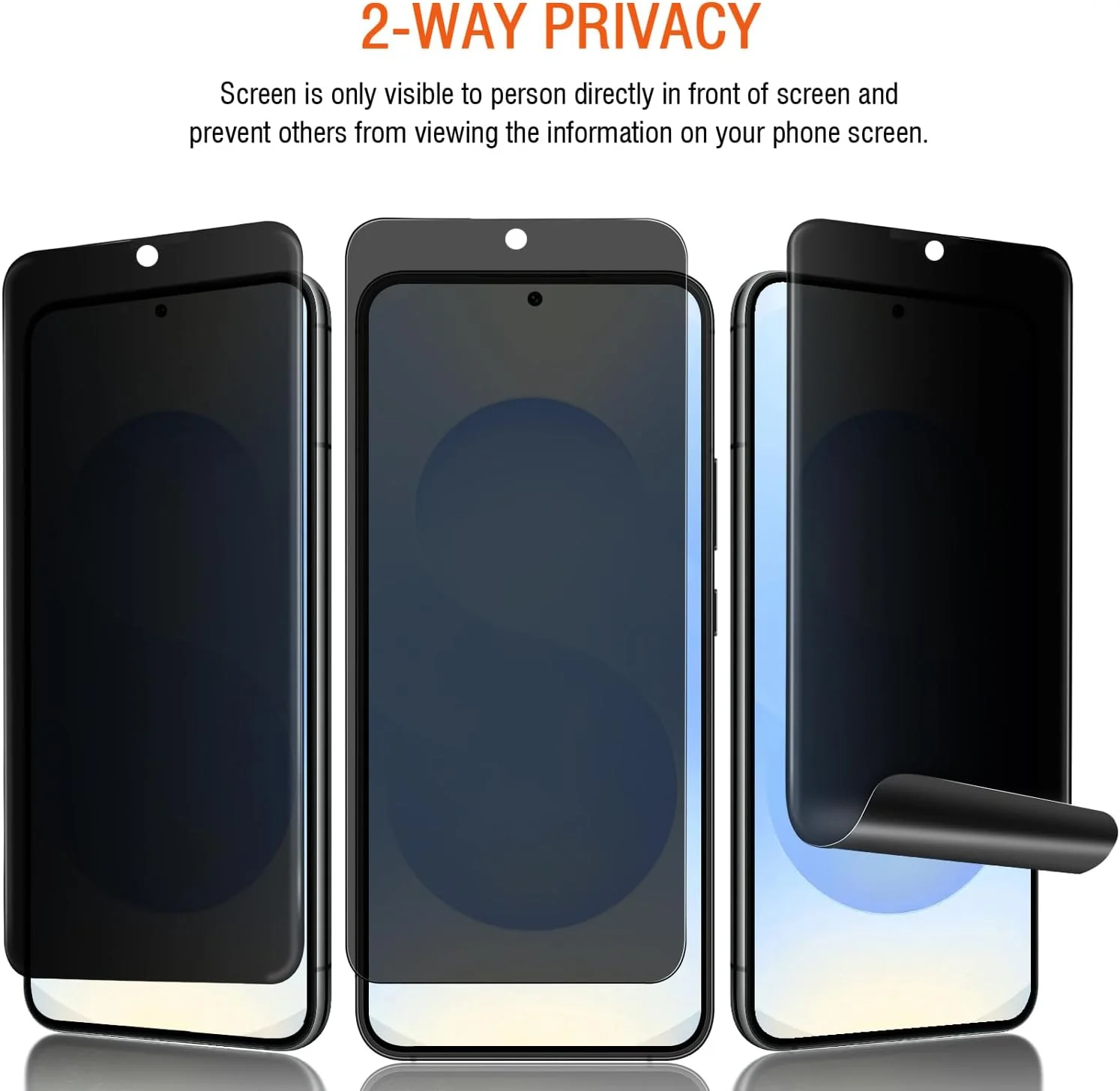 محافظ صفحه نمایش حریم خصوصی Newspoint OnePlus 13، [سازگار با قاب] [بدون حباب] [ضد جاسوسی] فیلم انعطاف پذیر برای OnePlus 13 5G (6.8 اینچ)، چسب کامل، ضد خش، حساس به لمس