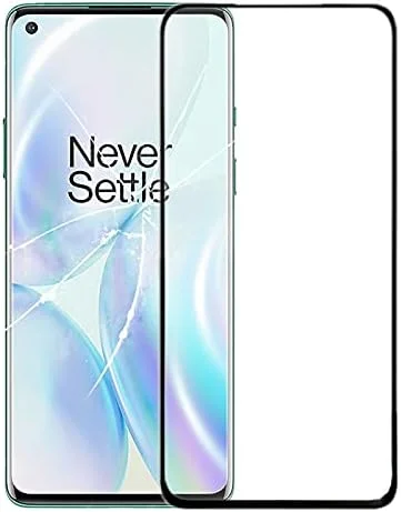 شیشه لنز بیرونی صفحه نمایش جلویی برای وان پلاس 8 (مشکی)