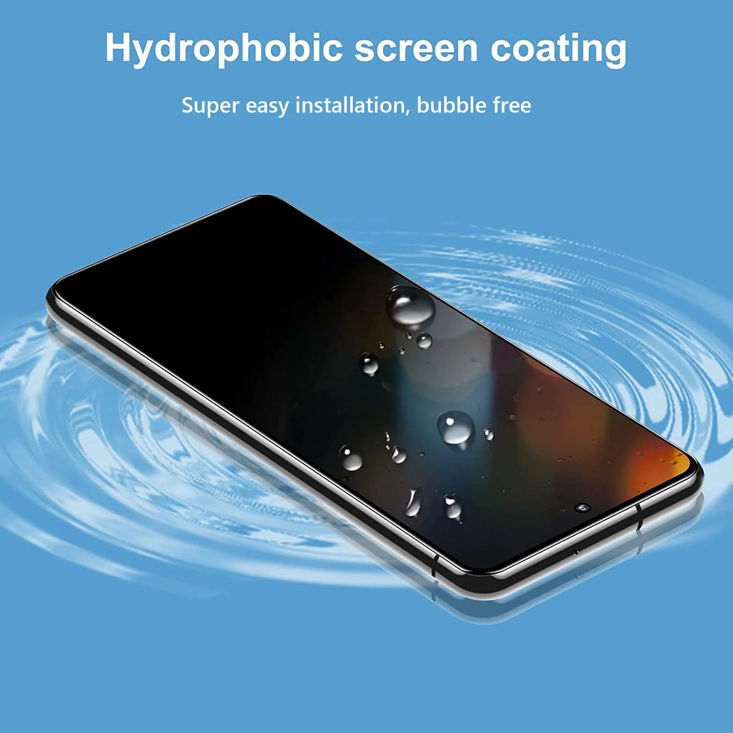 محافظ صفحه نمایش حریم خصوصی Newspoint OnePlus 13، [سازگار با قاب] [بدون حباب] [ضد جاسوسی] فیلم انعطاف پذیر برای OnePlus 13 5G (6.8 اینچ)، چسب کامل، ضد خش، حساس به لمس