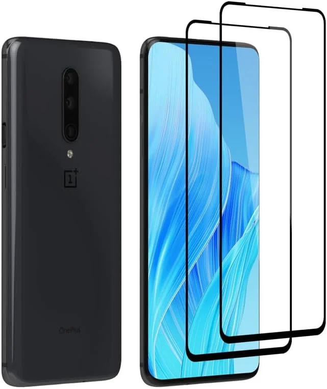 بسته 2 عددی محافظ صفحه نمایش OnePlus 7 Pro، شیشه حرارت دیده، ضد شکستگی، ضد خش، فیلم محافظ OnePlus 7T Pro، شیشه محافظ لمسی حساس، صفحه نمایش OnePlus 7 Pro/7 Pro 5G/7T Pro