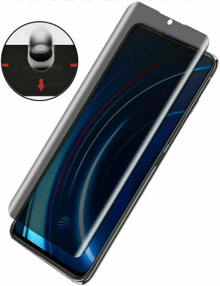 محافظ صفحه نمایش شیشه ای حریم خصوصی ضد جاسوسی MIBQM، بسته 3 عددی، برای OnePlus 7 7pro- برای OnePlus 8