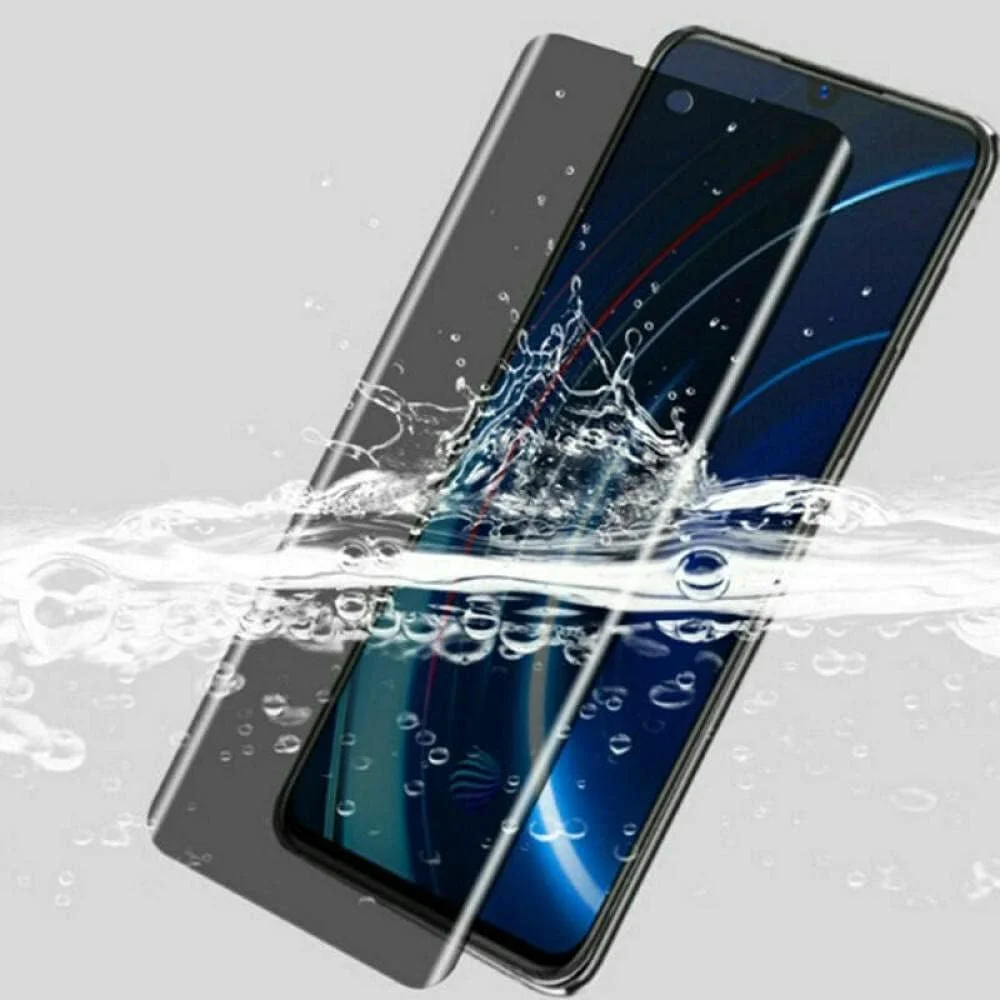 محافظ صفحه نمایش شیشه ای حریم خصوصی ضد جاسوسی MIBQM، بسته 3 عددی، برای OnePlus 7 7pro- برای OnePlus 8