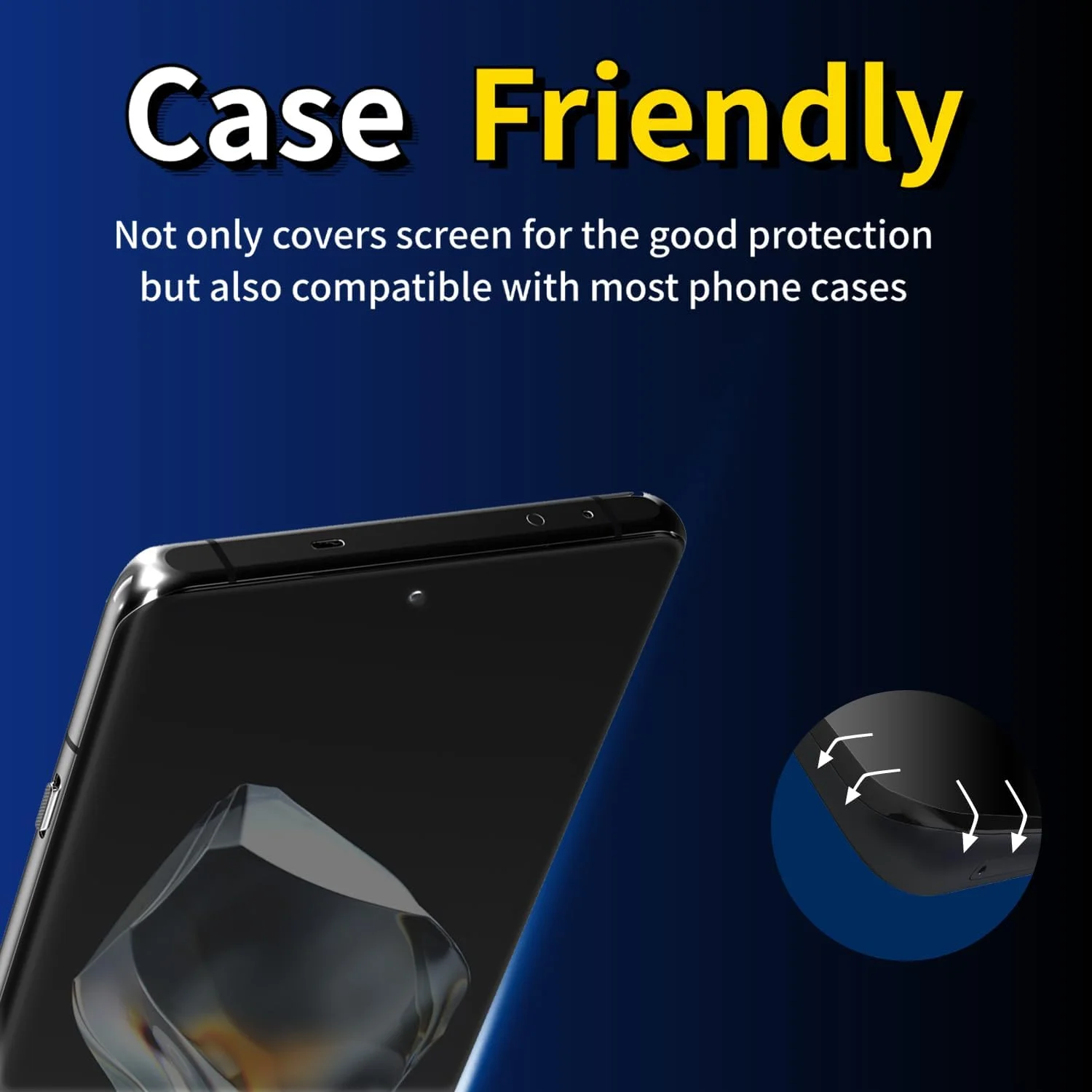 MUCDE [محافظ صفحه نمایش حریم خصوصی 2 عددی برای OnePlus 12، منحنی سه بعدی، سختی 9H، فیلم شیشه ای سخت شده HD، محافظ صفحه نمایش ضد جاسوسی برای OnePlus 12، مشکی