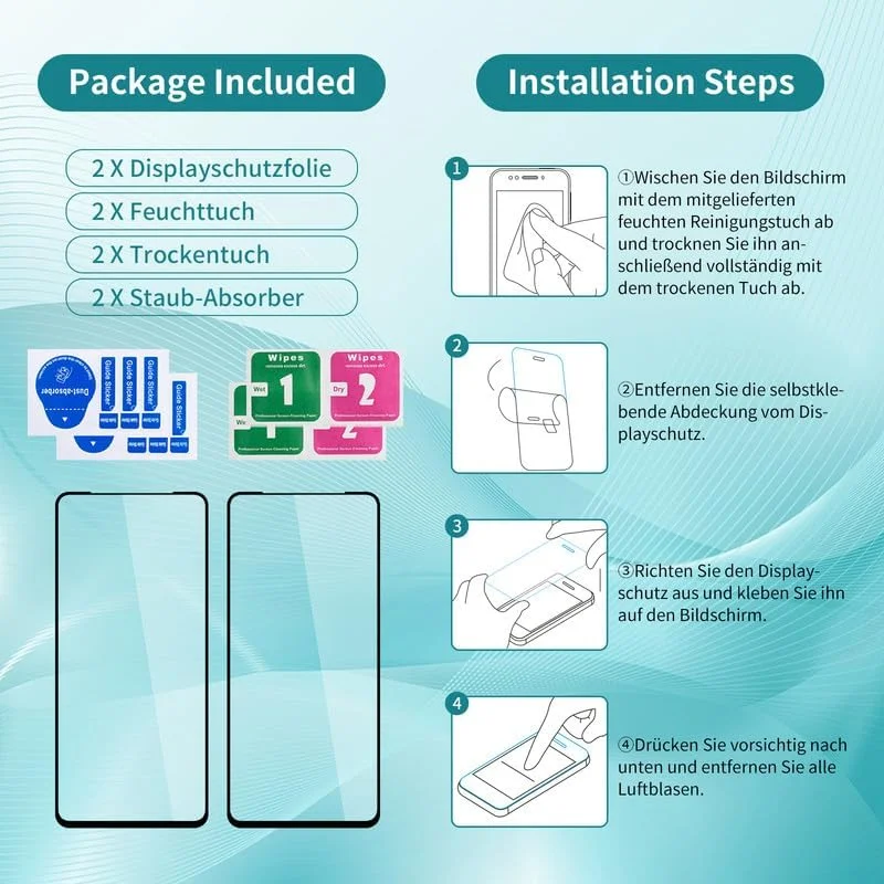 بسته 2 عددی محافظ صفحه نمایش OnePlus 7 Pro، شیشه حرارت دیده، ضد شکستگی، ضد خش، فیلم محافظ OnePlus 7T Pro، شیشه محافظ لمسی حساس، صفحه نمایش OnePlus 7 Pro/7 Pro 5G/7T Pro بسته 2 عددی محافظ صفحه نمایش OnePlus 7 Pro، شیشه حرارت دیده، ضد شکستگی، ضد خش، فیلم محافظ OnePlus 7T Pro، شیشه محافظ لمسی حساس، صفحه نمایش OnePlus 7 Pro/7 Pro 5G/7T Pro