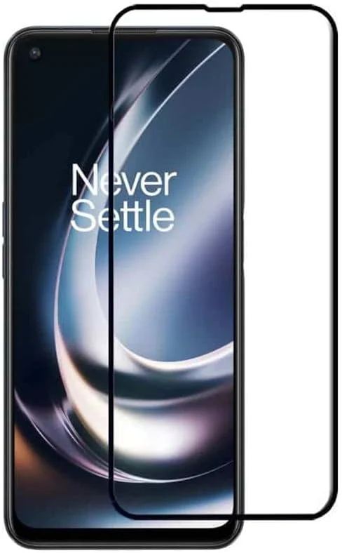 محافظ صفحه نمایش 5D بوراق برای OnePlus Nord CE2، پوشش کامل، شیشه حرارت دیده 9H Ultra HD، نصب آسان محافظ صفحه نمایش برای OnePlus Nord CE2
