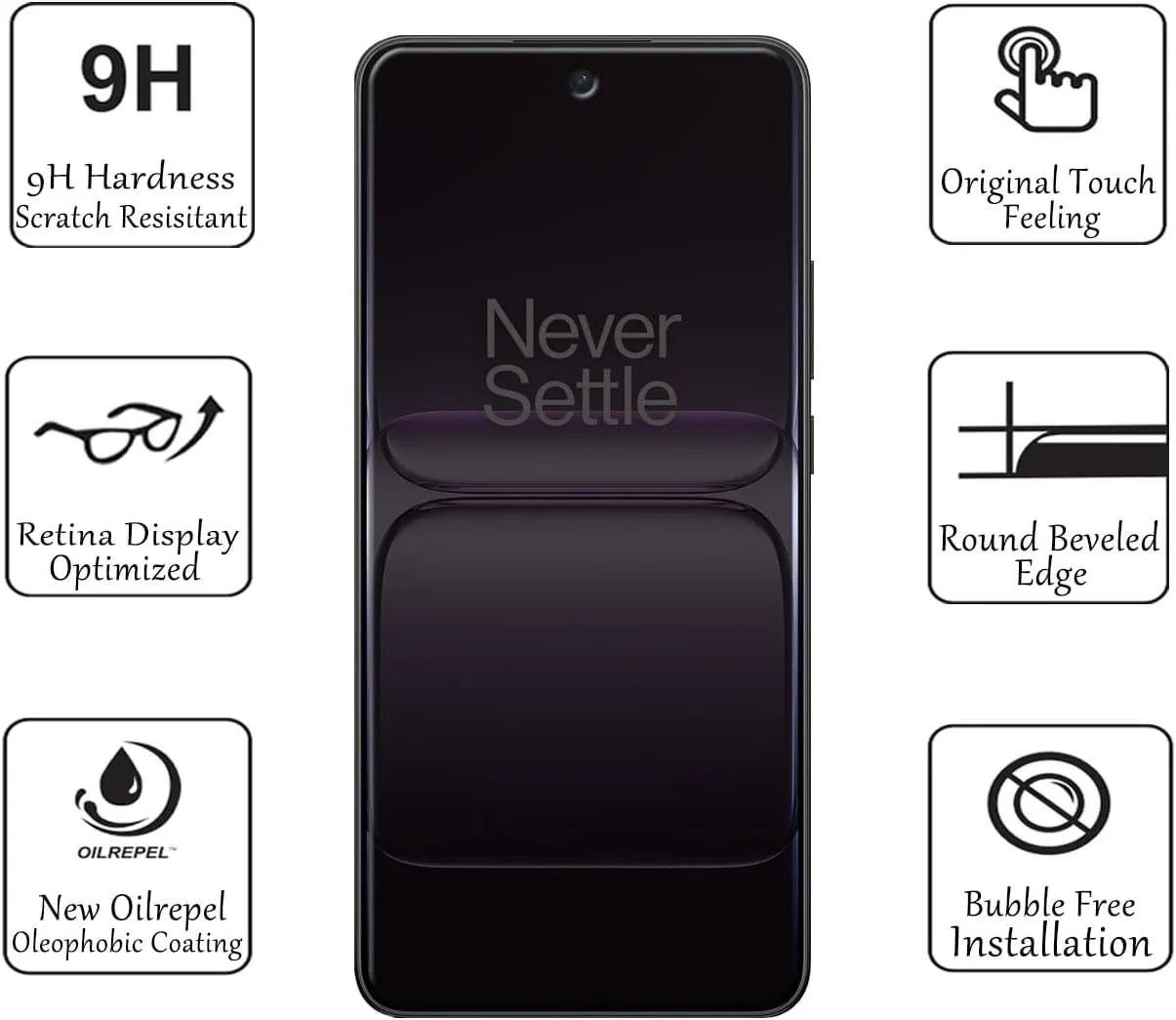 محافظ صفحه نمایش حریم خصوصی SALMERB بسته 2 عددی برای وان پلاس نورد 5، ضد جاسوسی، ضد خش، محافظ صفحه شیشه ای اثر انگشت، بدون حباب، فوق العاده شفاف 99.99٪ محافظ صفحه نمایش حریم خصوصی SALMERB بسته 2 عددی برای وان پلاس نورد 5، ضد جاسوسی، ضد خش، محافظ صفحه شیشه ای اثر انگشت، بدون حباب، فوق العاده شفاف 99.99٪