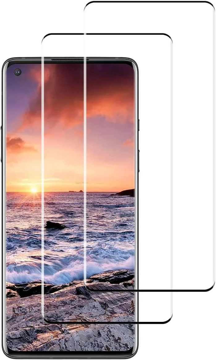 محافظ صفحه نمایش Vkaiy برای OnePlus 10 Pro، بسته 2 عددی، شیشه حرارت دیده 9H، پوشش کامل سه بعدی، بدون حباب، ضد خش، محافظ صفحه نمایش OnePlus 10 Pro