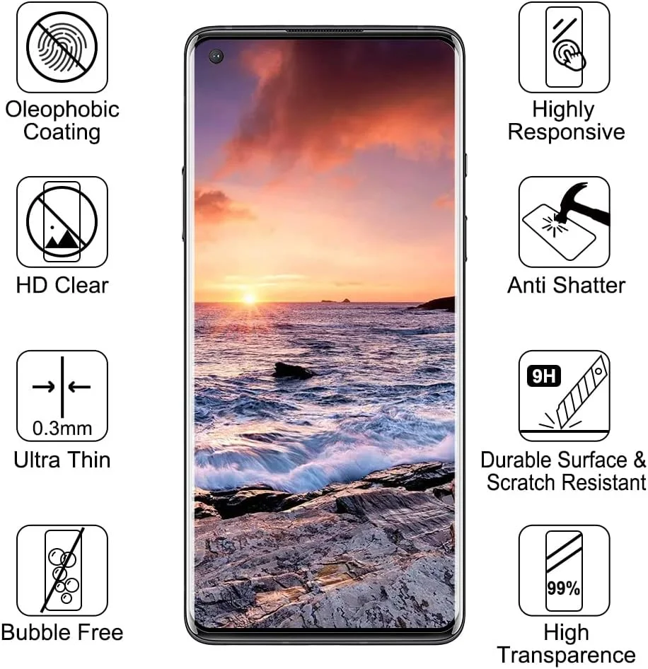 محافظ صفحه نمایش Vkaiy برای OnePlus 10 Pro، بسته 2 عددی، شیشه حرارت دیده 9H، پوشش کامل سه بعدی، بدون حباب، ضد خش، محافظ صفحه نمایش OnePlus 10 Pro محافظ صفحه نمایش Vkaiy برای OnePlus 10 Pro، بسته 2 عددی، شیشه حرارت دیده 9H، پوشش کامل سه بعدی، بدون حباب، ضد خش، محافظ صفحه نمایش OnePlus 10 Pro