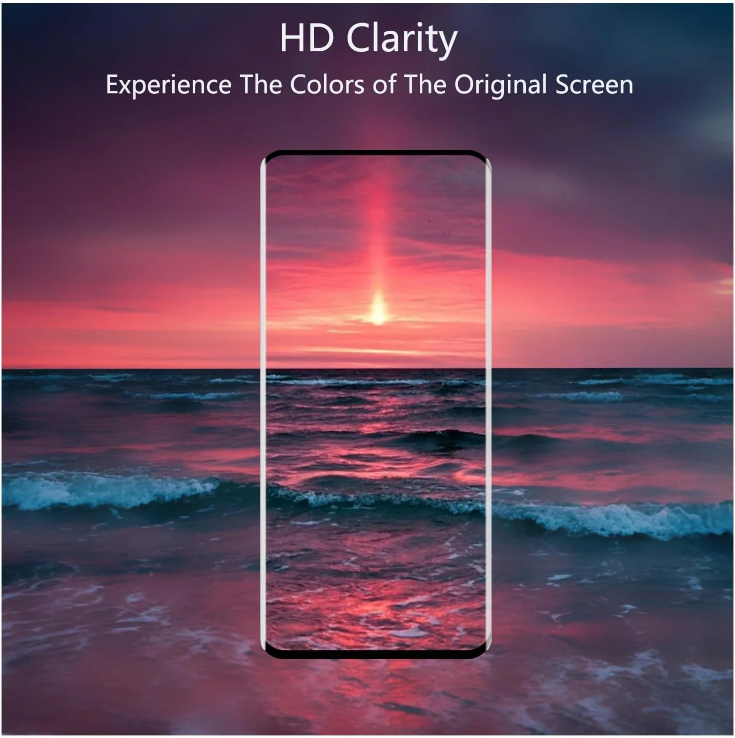 محافظ صفحه نمایش YIFNTANG [2 عدد] برای OnePlus 9 Pro/10 Pro 5G، سختی 9H، ضد خش، پوشش کامل سه بعدی، شیشه حرارت دیده شفاف HD سازگار با OnePlus 9 Pro/10 Pro 5G