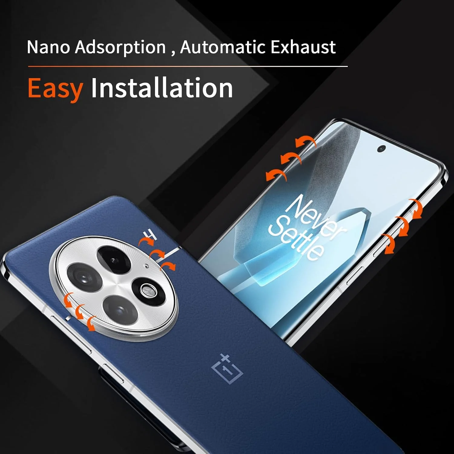 محافظ صفحه نمایش Liilaa برای Oneplus 13، 2+2 عدد فیلم شیشه ای حرارت دیده و محافظ دوربین عقب، سختی 9H، ضد خش، شفاف HD محافظ صفحه نمایش Liilaa برای Oneplus 13، 2+2 عدد فیلم شیشه ای حرارت دیده و محافظ دوربین عقب، سختی 9H، ضد خش، شفاف HD