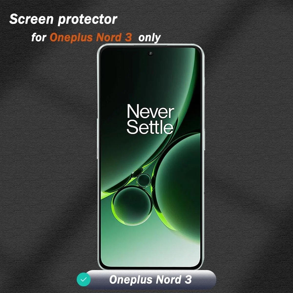 محافظ صفحه نمایش شیشه ای حرارت دیده Zerrshoo برای فیلم OnePlus Nord 3، محافظ شیشه ای حرارت دیده Oneplus Nord 3، 3 عدد به همراه 2 عدد محافظ شیشه ای دوربین Oneplus North 3. [ضد خش 9H / HD]