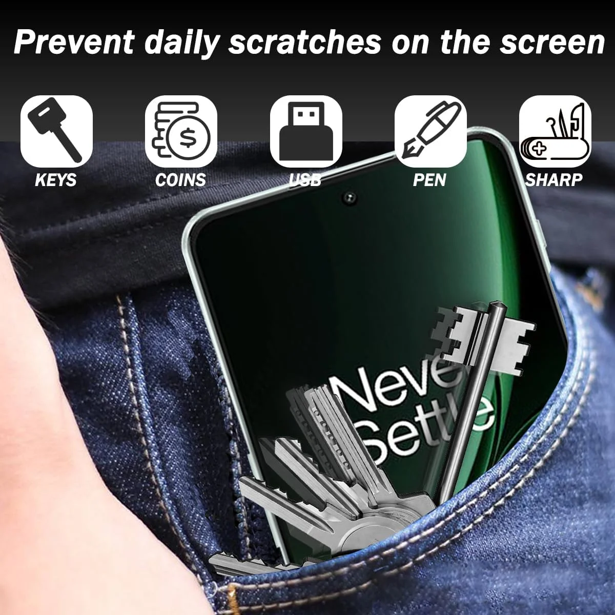 محافظ صفحه نمایش شیشه ای حرارت دیده Zerrshoo برای فیلم OnePlus Nord 3، محافظ شیشه ای حرارت دیده Oneplus Nord 3، 3 عدد به همراه 2 عدد محافظ شیشه ای دوربین Oneplus North 3. [ضد خش 9H / HD]