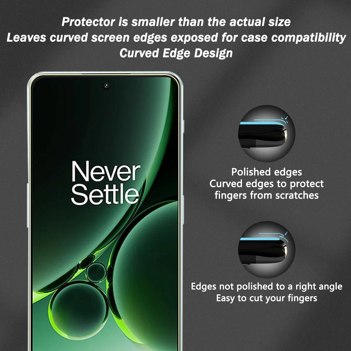 محافظ صفحه نمایش شیشه ای حرارت دیده Zerrshoo برای فیلم OnePlus Nord 3، محافظ شیشه ای حرارت دیده Oneplus Nord 3، 3 عدد به همراه 2 عدد محافظ شیشه ای دوربین Oneplus North 3. [ضد خش 9H / HD]