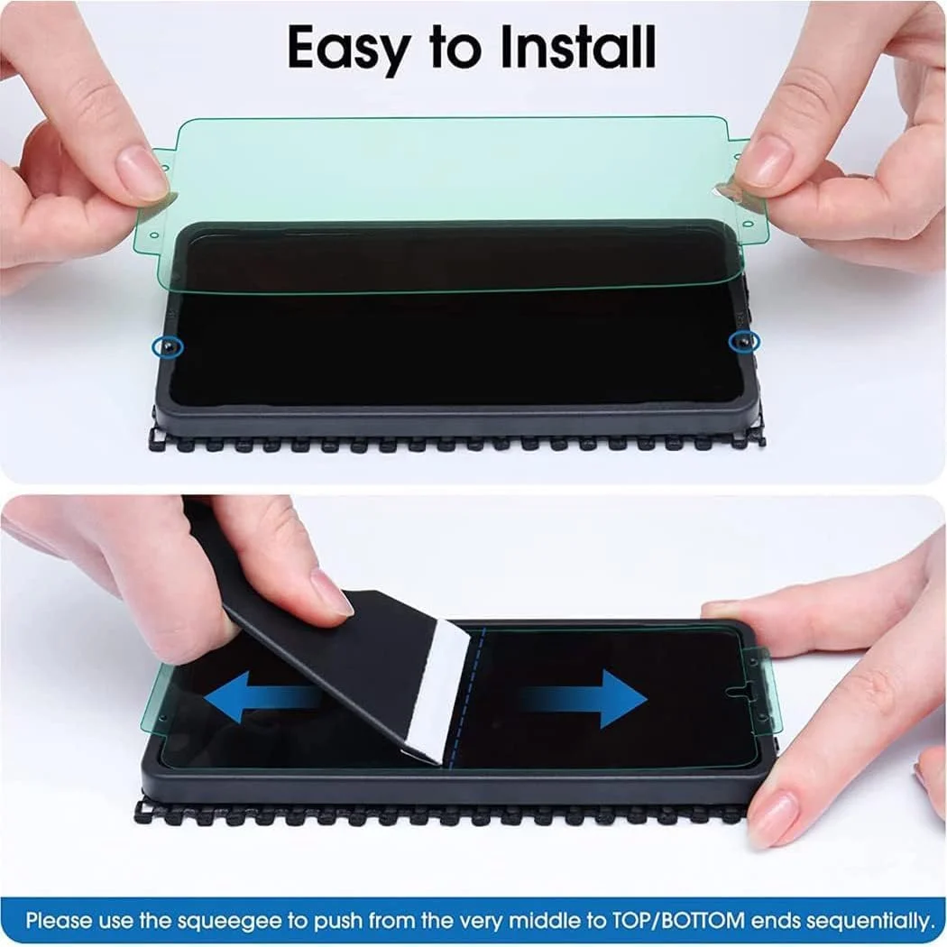 محافظ صفحه نمایش شیشه ای حرارت دیده 24/7 Oliver Twin Pack OnePlus 9 با پوشش کامل [سختی 9H] [بدون حباب] [سازگار با قاب] برای OnePlus 9