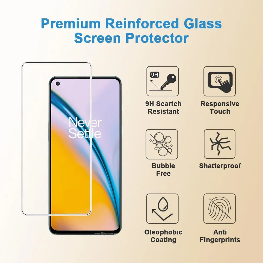 محافظ صفحه نمایش Shunwige برای OnePlus Nord 2، فیلم محافظ شیشه ای حرارت دیده HD، نصب آسان و سازگار با قاب، ضد خش، بدون حباب، سختی 9H (2 عدد) محافظ صفحه نمایش Shunwige برای OnePlus Nord 2، فیلم محافظ شیشه ای حرارت دیده HD، نصب آسان و سازگار با قاب، ضد خش، بدون حباب، سختی 9H (2 عدد)