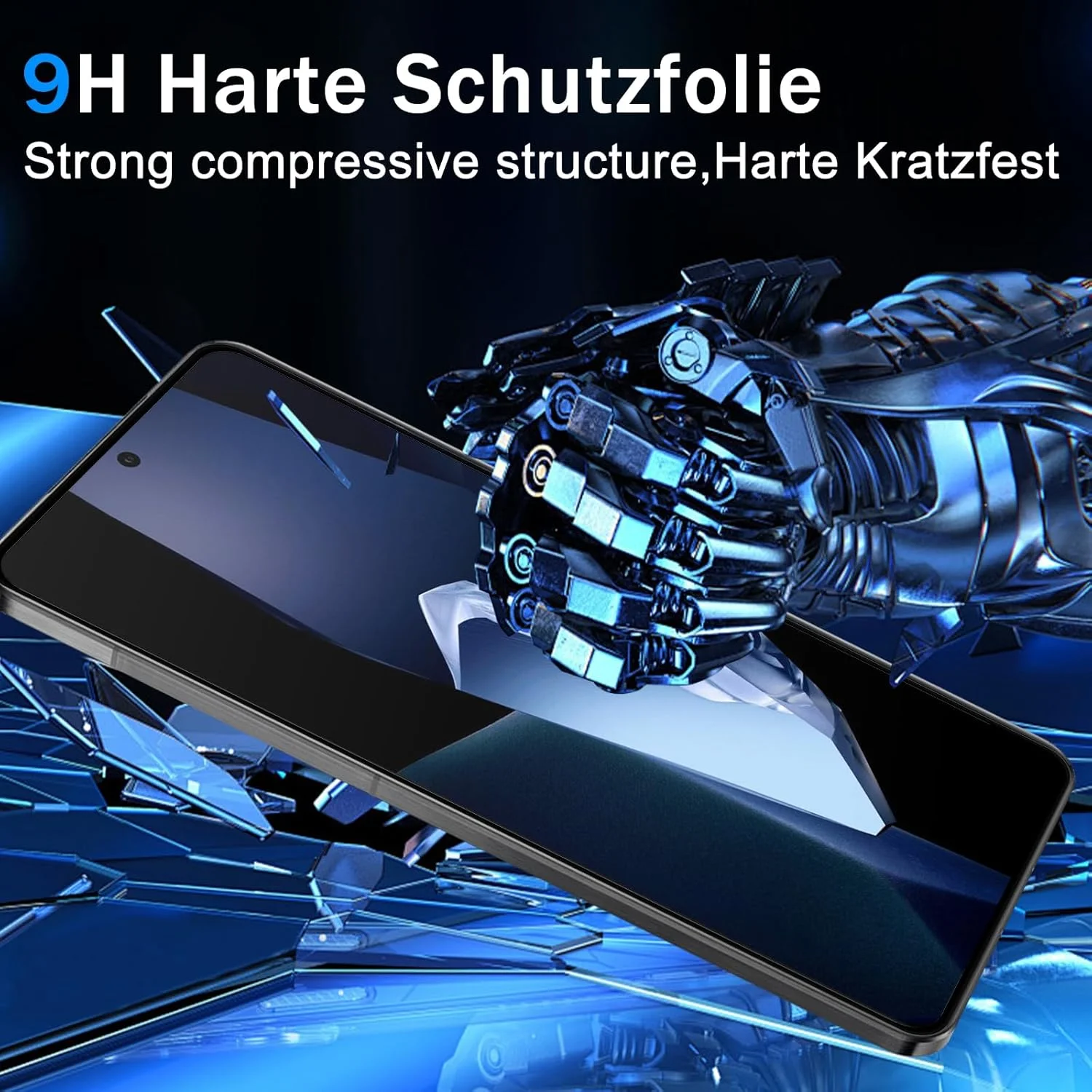 محافظ صفحه نمایش CeiLarv [2 عدد] شیشه حرارت دیده برای OnePlus 13R [باز کردن قفل اثر انگشت] [ضد خش] [سختی 9H] [HD] [بدون حباب] فیلم محافظ برای محافظ صفحه نمایش OnePlus 13R