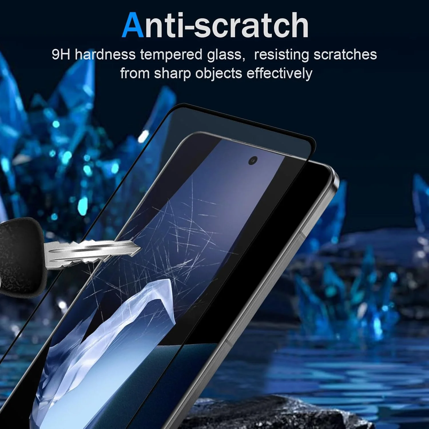 محافظ صفحه نمایش CeiLarv [2 عدد] شیشه حرارت دیده برای OnePlus 13R [باز کردن قفل اثر انگشت] [ضد خش] [سختی 9H] [HD] [بدون حباب] فیلم محافظ برای محافظ صفحه نمایش OnePlus 13R