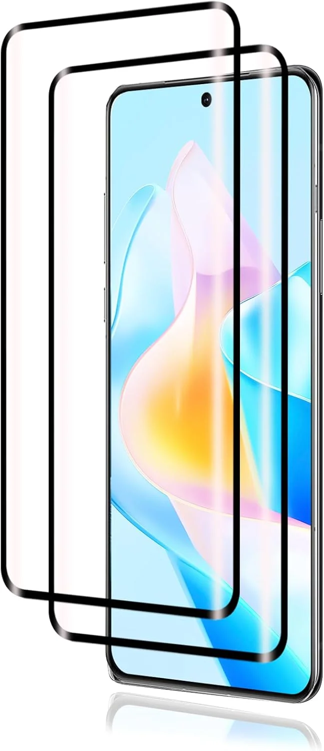 محافظ صفحه نمایش شیشه ای حرارت دیده برای وان پلاس 13، شیشه محافظ، سختی 9H، فیلم محافظ صفحه نمایش بدون حباب، محافظ صفحه نمایش اثر انگشت، بسته 2 عددی، بادوام، ضد شکستن، فوق العاده