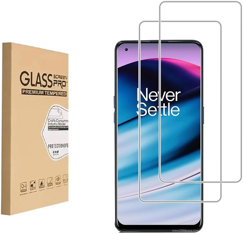 محافظ صفحه نمایش Shunwige برای OnePlus Nord N20 5G، فیلم محافظ شیشه ای حرارت دیده، نصب آسان، ضد خش، بدون حباب، سختی 9H (2 عدد)