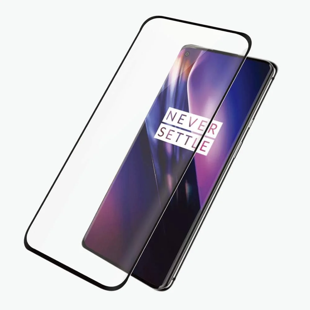 محافظ صفحه نمایش شیشه ای حرارت دیده پریمیوم مارگون OnePlus Nord N10 5G، 6.49 اینچ (2020)، نصب آسان با قاب، سازگار با قاب گوشی، مقاوم در برابر خراش