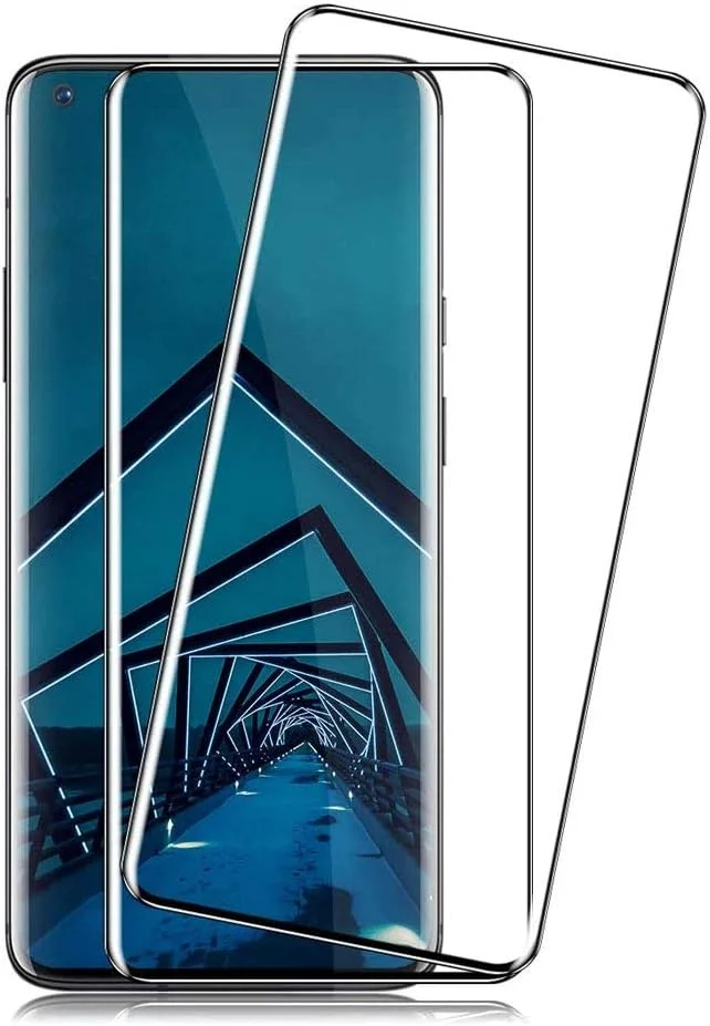 محافظ صفحه نمایش شیشه ای حرارت دیده پریمیوم مارگون OnePlus Nord N10 5G، 6.49 اینچ (2020)، نصب آسان با قاب، سازگار با قاب گوشی، مقاوم در برابر خراش