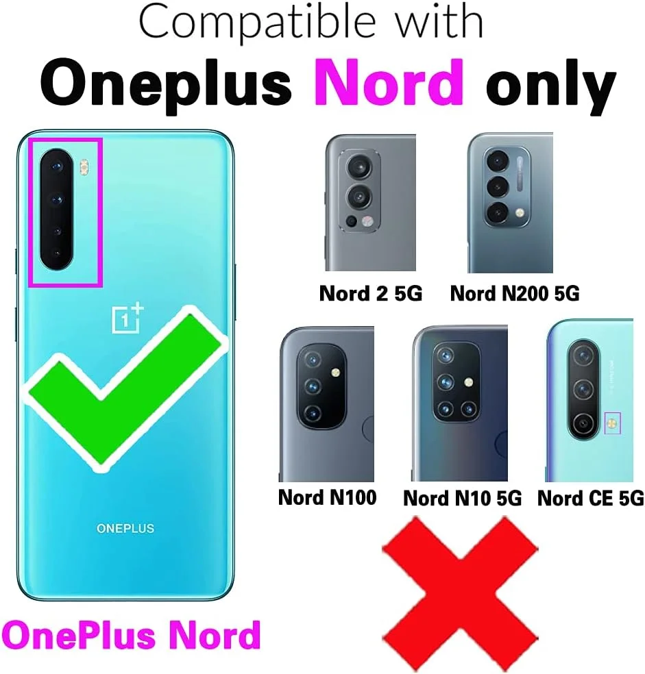 کاور چرمی تاشو گوشی وان پلاس نورد 1 مدل Asuwish به همراه محافظ صفحه نمایش و جای کارت اعتباری و زیپ دار مناسب برای 5G AC2003 AC2001