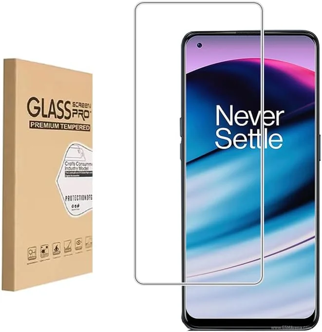 محافظ صفحه نمایش Shunwige برای OnePlus Nord N20 5G، فیلم محافظ شیشه ای حرارت دیده، نصب آسان و سازگار با قاب، ضد خش، بدون حباب، سختی 9H (1 عدد)