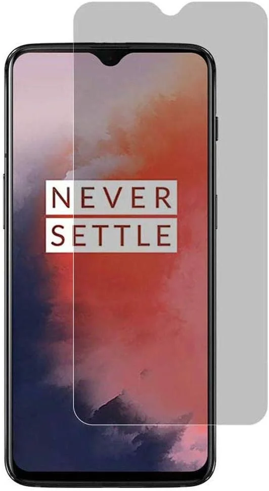 محافظ صفحه نمایش شیشه ای حریم خصوصی MIBQM بسته 3 عددی برای محافظ صفحه نمایش OnePlus 7T، فیلم شیشه ای محافظ ضد جاسوسی فیلم جلویی برای OnePlus 7T