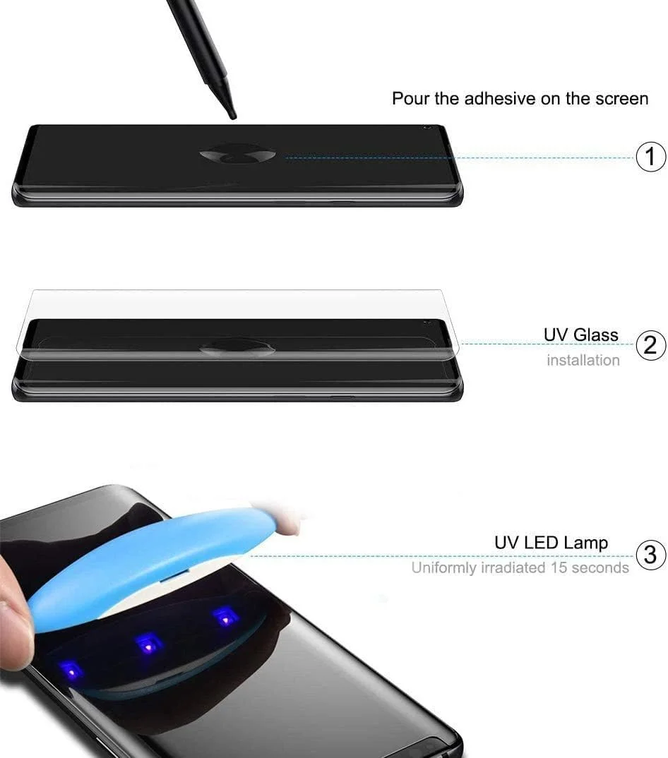 Muzz One Plus 9 Pro UV Liquid Curved Full Glue Tempered Glass Screen protector for 1+9 Pro Muzz One Plus 9 Pro UV Liquid Curved Full Glue Tempered Glass Screen protector for 1+9 Pro