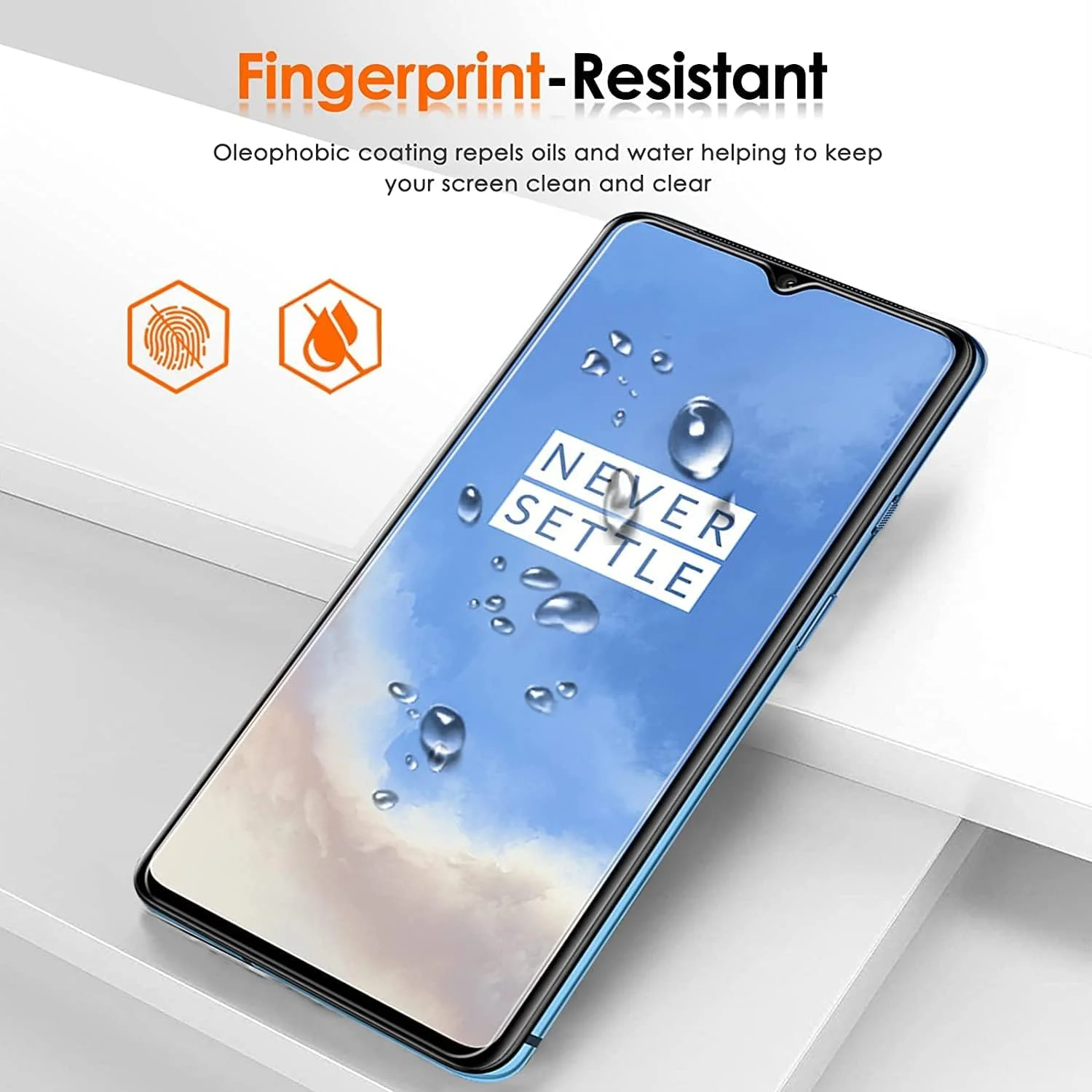 مجموعه 3 عددی: محافظ صفحه نمایش شیشه ای حرارت دیده سازگار با OnePlus 7T، مقاوم در برابر خراش - بدون حباب - فوق العاده مقاوم (HD Ultra Transparent) برای OnePlus 7T مجموعه 3 عددی: محافظ صفحه نمایش شیشه ای حرارت دیده سازگار با OnePlus 7T، مقاوم در برابر خراش - بدون حباب - فوق العاده مقاوم (HD Ultra Transparent) برای OnePlus 7T