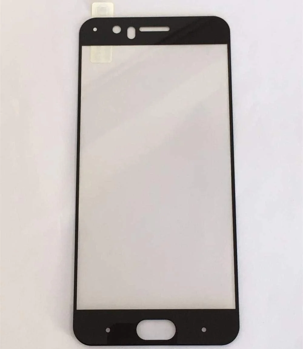 محافظ صفحه نمایش شیشه ای حرارت دیده با پوشش کامل سه بعدی و فریم مشکی برای OnePlus 5