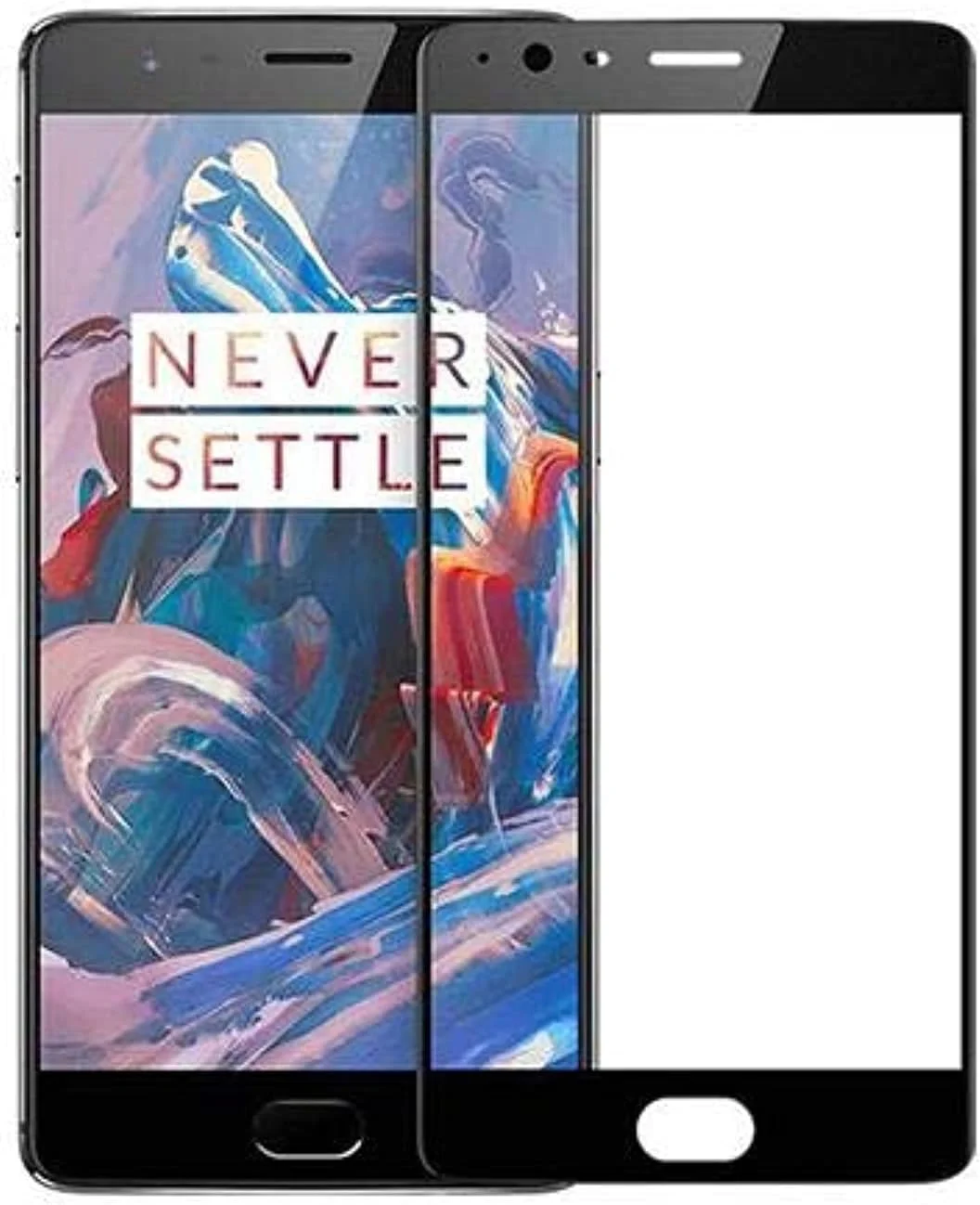 Oneplus 3 Tempered Glass Screen Protector Oneplus 3T Full Cover 9H 2.5D Ultra Thin Protective Film SAPU