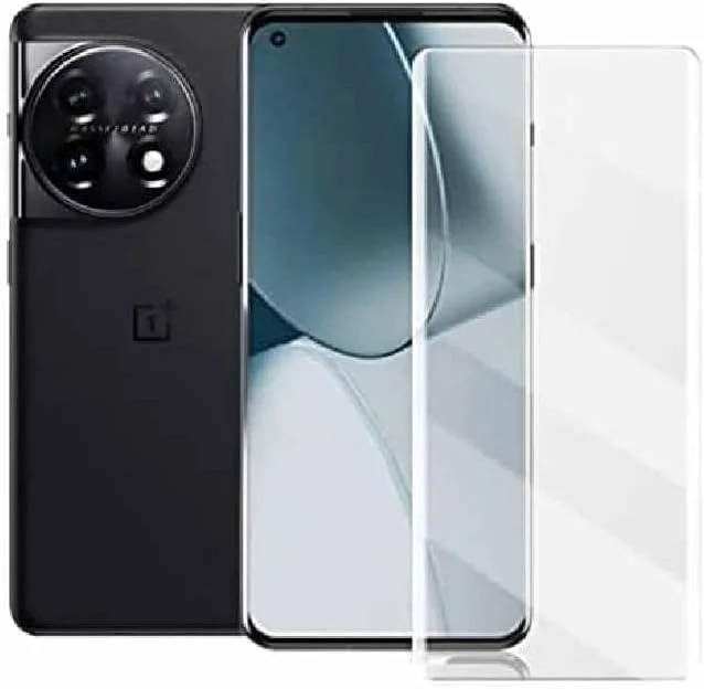 محافظ صفحه نمایش پورتال AE سازگار با UV برای 1پلاس 11 / 1پلاس 11R / وان پلاس 11 پرو / 1پلاس 10 پرو / 1پلاس 9 پرو، چسب ژله ای ضد خش [وضوح HD]