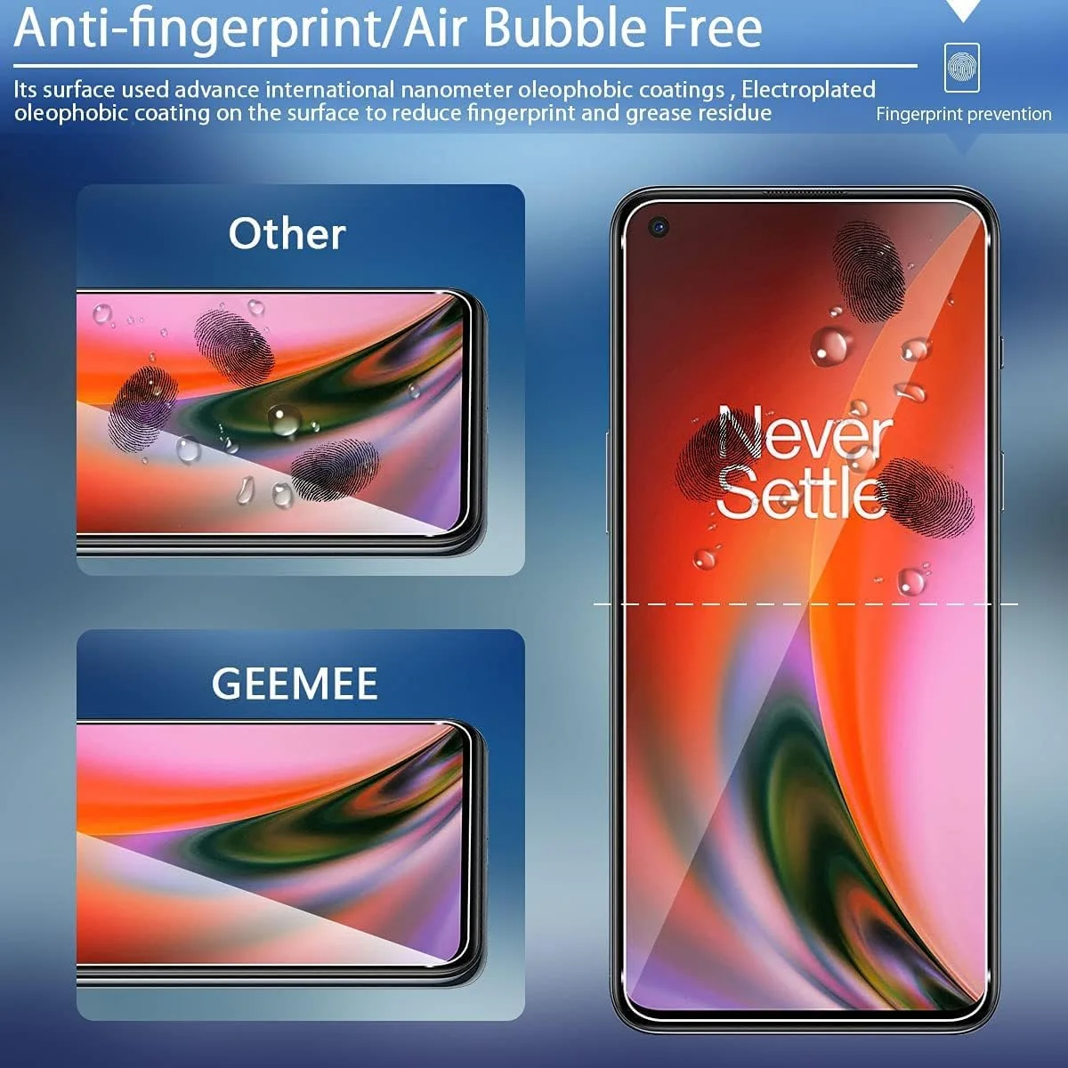 مجموعه 3 محافظ صفحه نمایش شیشه ای حرارت دیده سازگار با OnePlus Nord 2 5G، ضد خش، بدون حباب، فوق العاده مقاوم (HD فوق العاده شفاف) برای OnePlus Nord 2 5G مجموعه 3 محافظ صفحه نمایش شیشه ای حرارت دیده سازگار با OnePlus Nord 2 5G، ضد خش، بدون حباب، فوق العاده مقاوم (HD فوق العاده شفاف) برای OnePlus Nord 2 5G