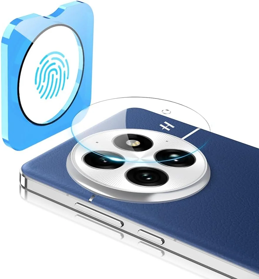 محافظ لنز دوربین گوشی وان پلاس 13 لمکسی، بسته 2 عددی، شیشه حرارت دیده HD ضد خش، فیلم محافظ یکپارچه شیشه حرارت دیده برای وان پلاس 13