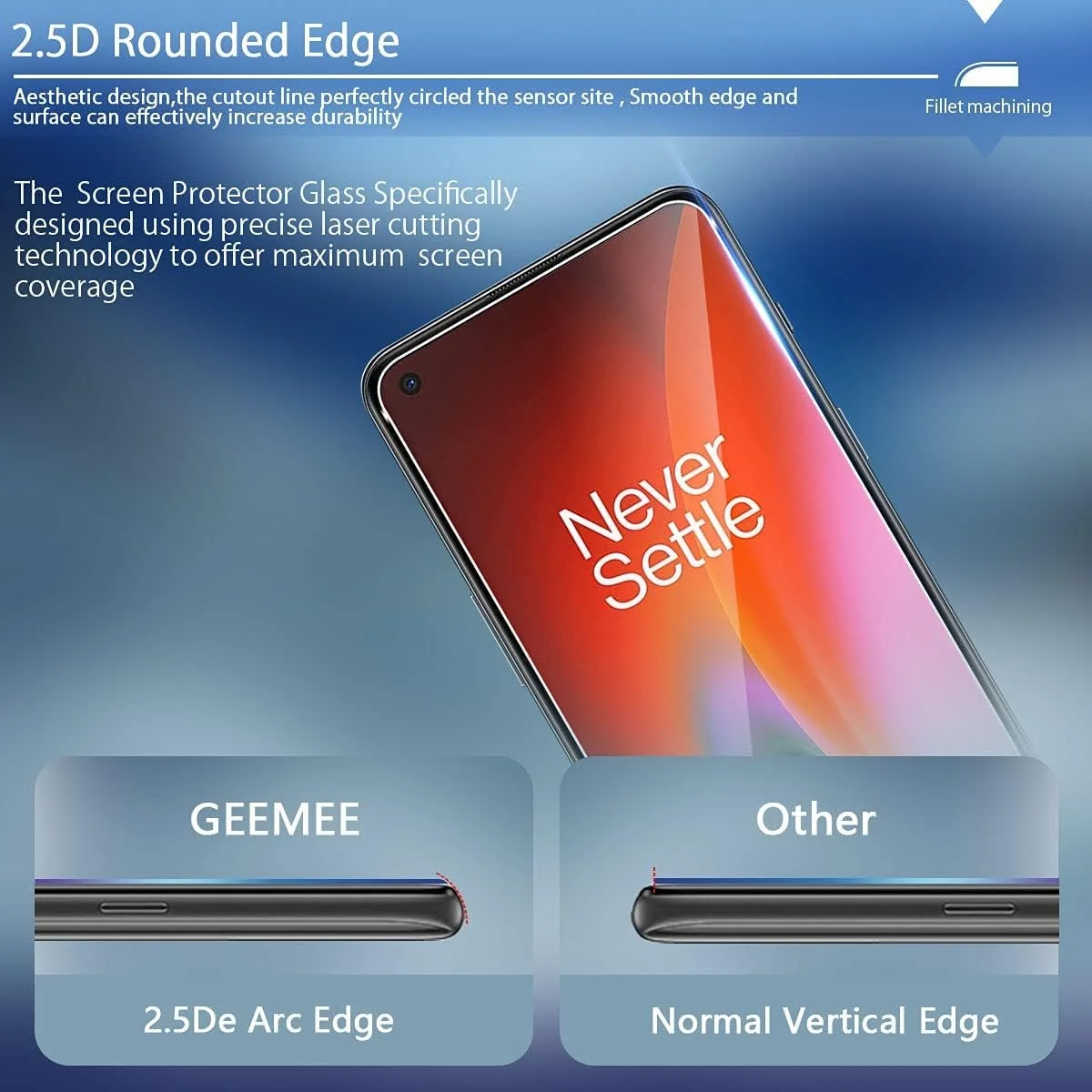 مجموعه 3 محافظ صفحه نمایش شیشه ای حرارت دیده سازگار با OnePlus Nord 2 5G، ضد خش، بدون حباب، فوق العاده مقاوم (HD فوق العاده شفاف) برای OnePlus Nord 2 5G مجموعه 3 محافظ صفحه نمایش شیشه ای حرارت دیده سازگار با OnePlus Nord 2 5G، ضد خش، بدون حباب، فوق العاده مقاوم (HD فوق العاده شفاف) برای OnePlus Nord 2 5G