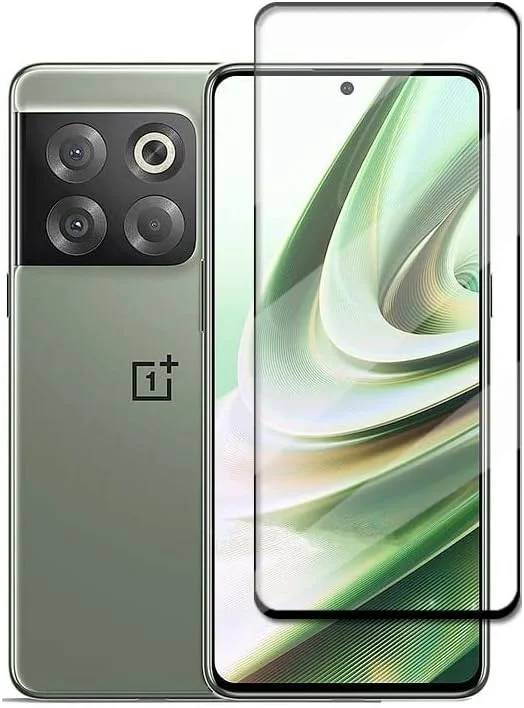 محافظ صفحه نمایش شیشه ای حرارت دیده با چسب کامل برای وان پلاس 10T 5G، سختی 9H، ضد اثر انگشت، خمیده سه بعدی، مقاوم در برابر خراش، مشکی مناسب برای وان پلاس 10T 5G محافظ صفحه نمایش شیشه ای حرارت دیده با چسب کامل برای وان پلاس 10T 5G، سختی 9H، ضد اثر انگشت، خمیده سه بعدی، مقاوم در برابر خراش، مشکی مناسب برای وان پلاس 10T 5G
