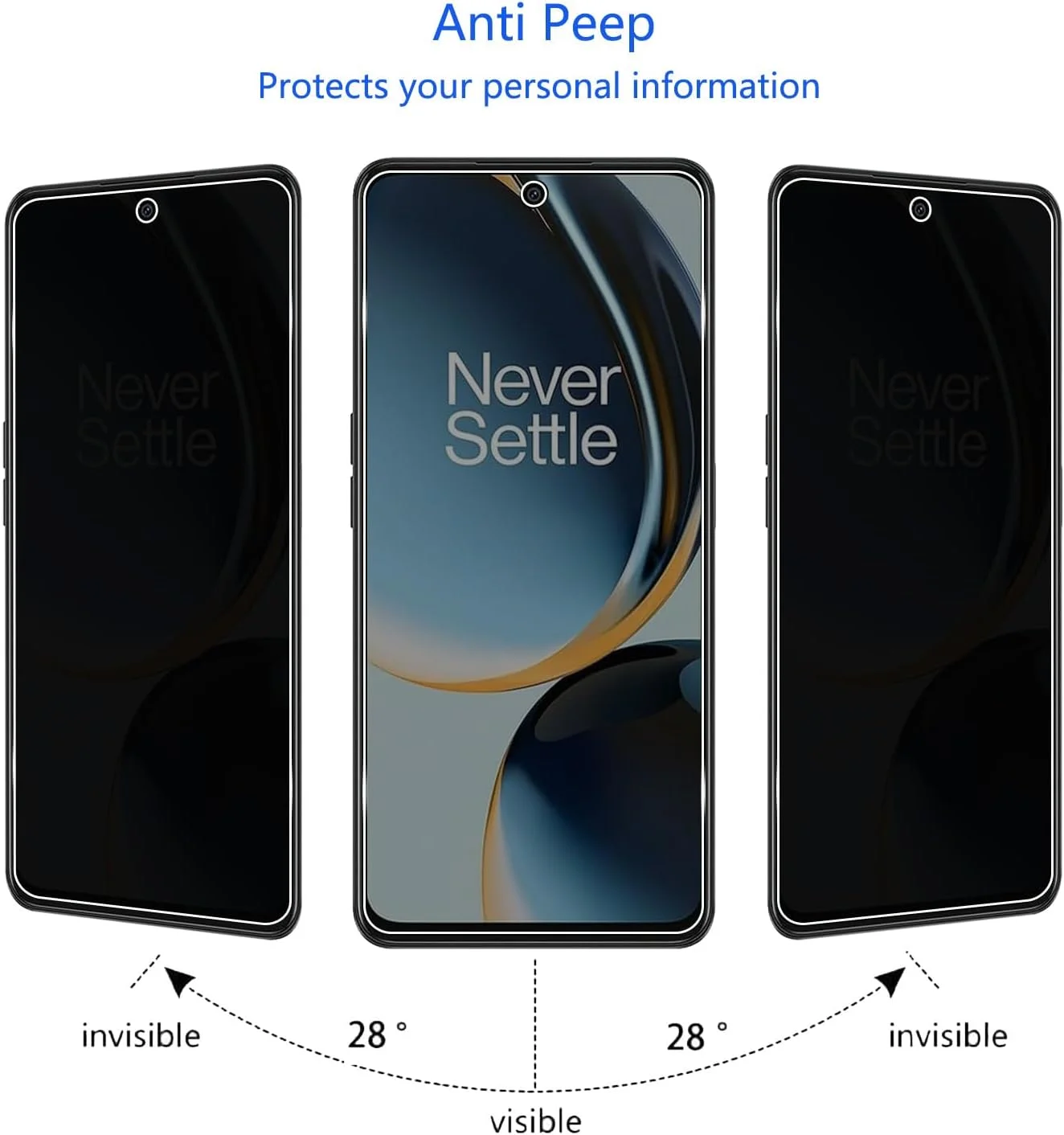 محافظ صفحه نمایش حریم خصوصی YIFNTANG برای OnePlus Nord CE 3 Lite 5G، سختی 9H، ضد خش، محافظ صفحه نمایش شیشه ای حرارت دیده ضد جاسوسی برای OnePlus Nord CE 3 Lite 5G محافظ صفحه نمایش حریم خصوصی YIFNTANG برای OnePlus Nord CE 3 Lite 5G، سختی 9H، ضد خش، محافظ صفحه نمایش شیشه ای حرارت دیده ضد جاسوسی برای OnePlus Nord CE 3 Lite 5G