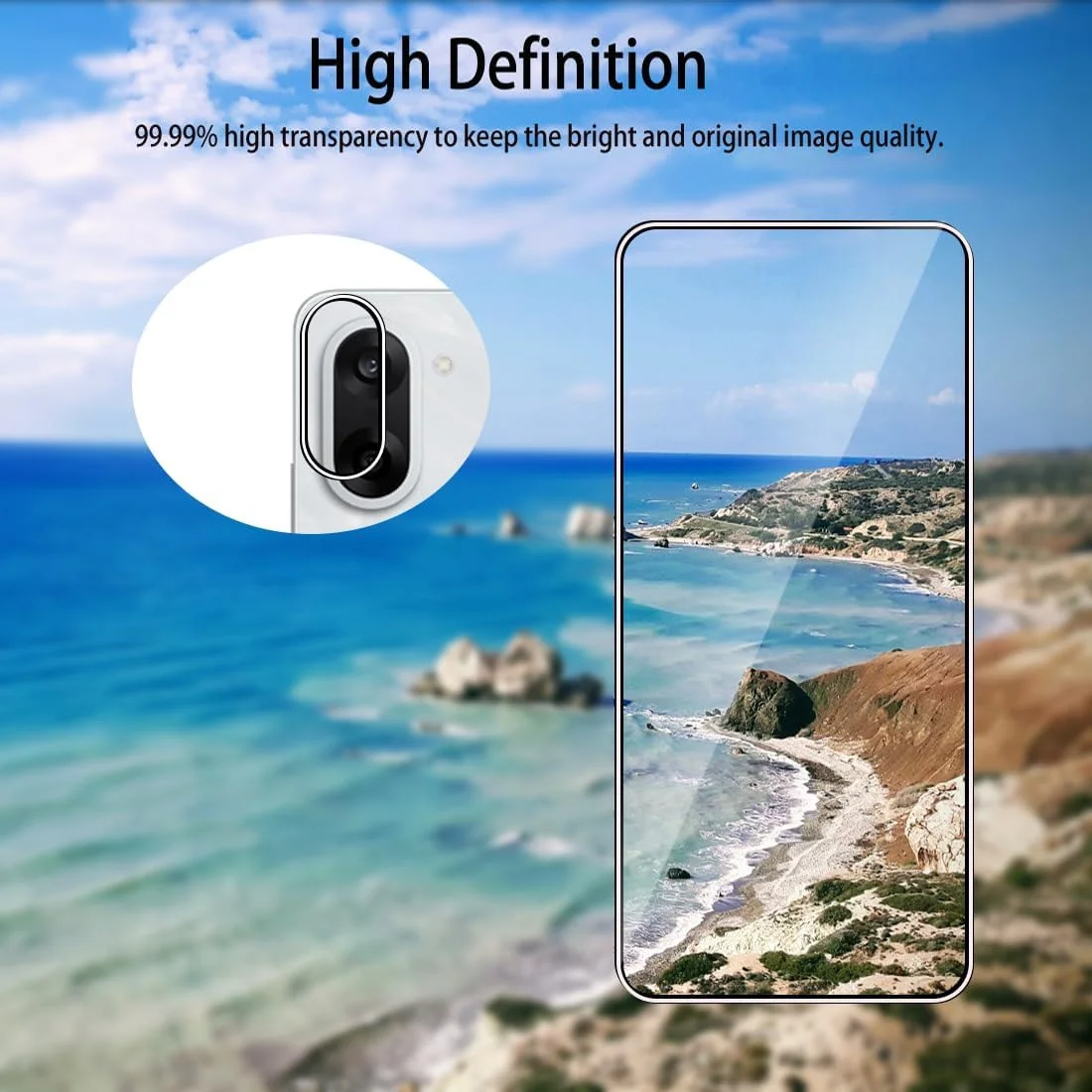 محافظ صفحه نمایش شیشه ای حرارت دیده Afikyutu برای OnePlus Nord CE 5، شامل 2 عدد محافظ صفحه نمایش و 2 عدد محافظ لنز دوربین عقب، سختی 9H، HD، ضد خش، بدون حباب، نصب آسان محافظ صفحه نمایش شیشه ای حرارت دیده Afikyutu برای OnePlus Nord CE 5، شامل 2 عدد محافظ صفحه نمایش و 2 عدد محافظ لنز دوربین عقب، سختی 9H، HD، ضد خش، بدون حباب، نصب آسان