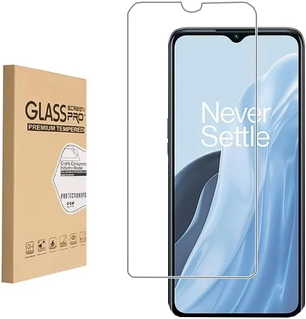 محافظ صفحه نمایش Shunwige برای OnePlus Nord N300 5G [مناسب برای Nord N30 نیست] فیلم محافظ شیشه ای حرارت دیده نصب آسان و بدون حباب ضد خش، سختی 9H (1 عدد)