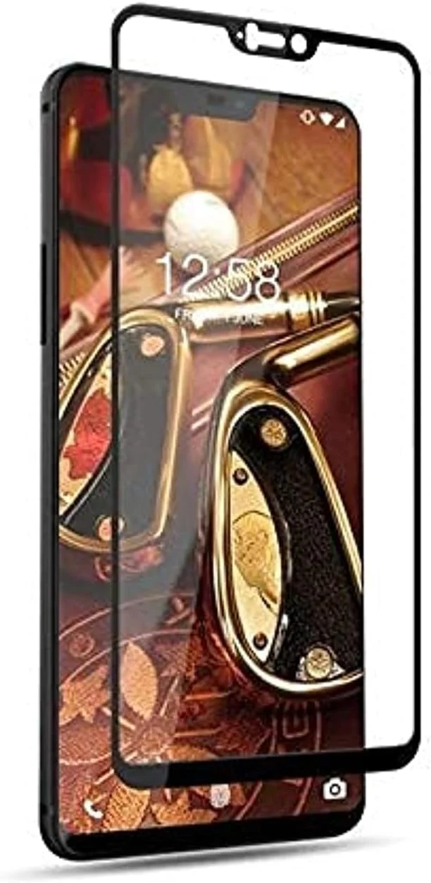 Oneplus 6 Screen Protector, 5D Curved Full Cover Tempered Glass