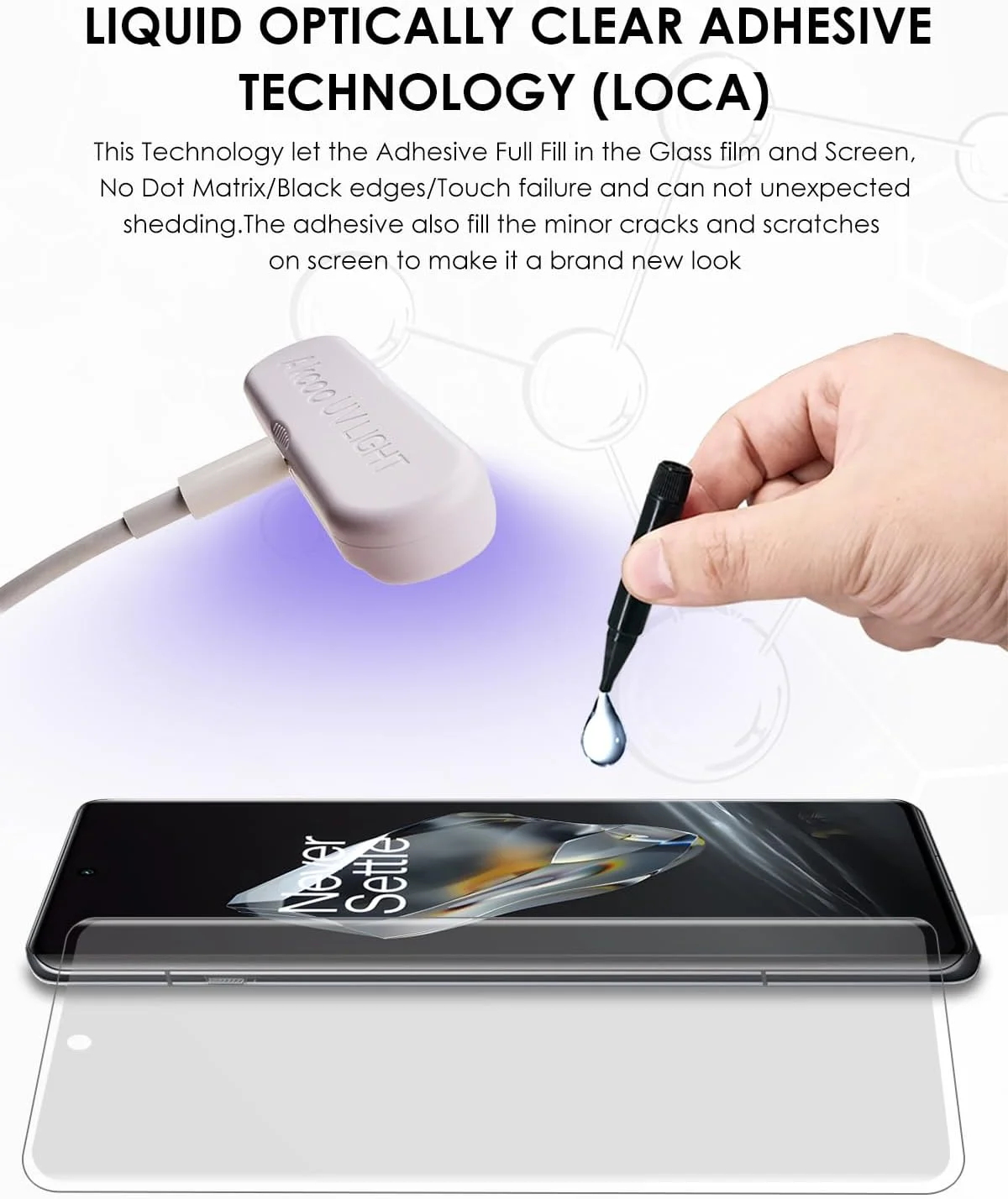 محافظ صفحه نمایش مات Akcoo برای OnePlus 12، شیشه حرارت دیده UV، ضد تابش نور، ضد اثر انگشت، سختی 9H، لمس نرم و حساس - بسته 3 عددی محافظ صفحه نمایش مات Akcoo برای OnePlus 12، شیشه حرارت دیده UV، ضد تابش نور، ضد اثر انگشت، سختی 9H، لمس نرم و حساس - بسته 3 عددی