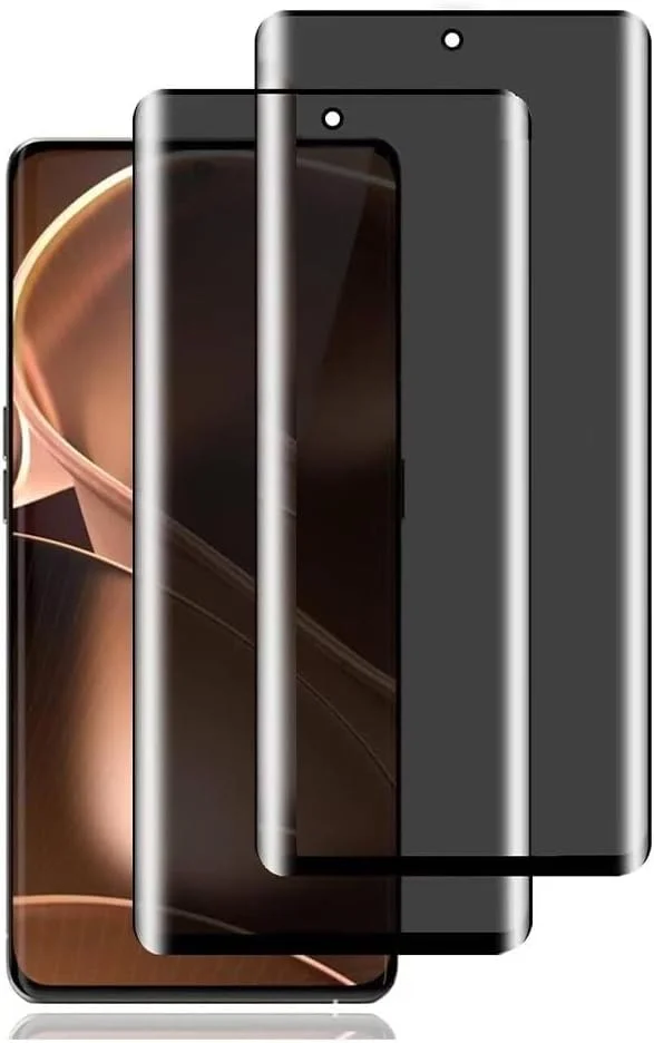 [بسته 2 عددی] محافظ صفحه نمایش ضد جاسوسی سازگار با OnePlus 13 - محافظ صفحه شیشه ای حریم خصوصی، فیلم شیشه ای سه بعدی، محافظ ضد خش و ضد دید زدن با سختی 9H