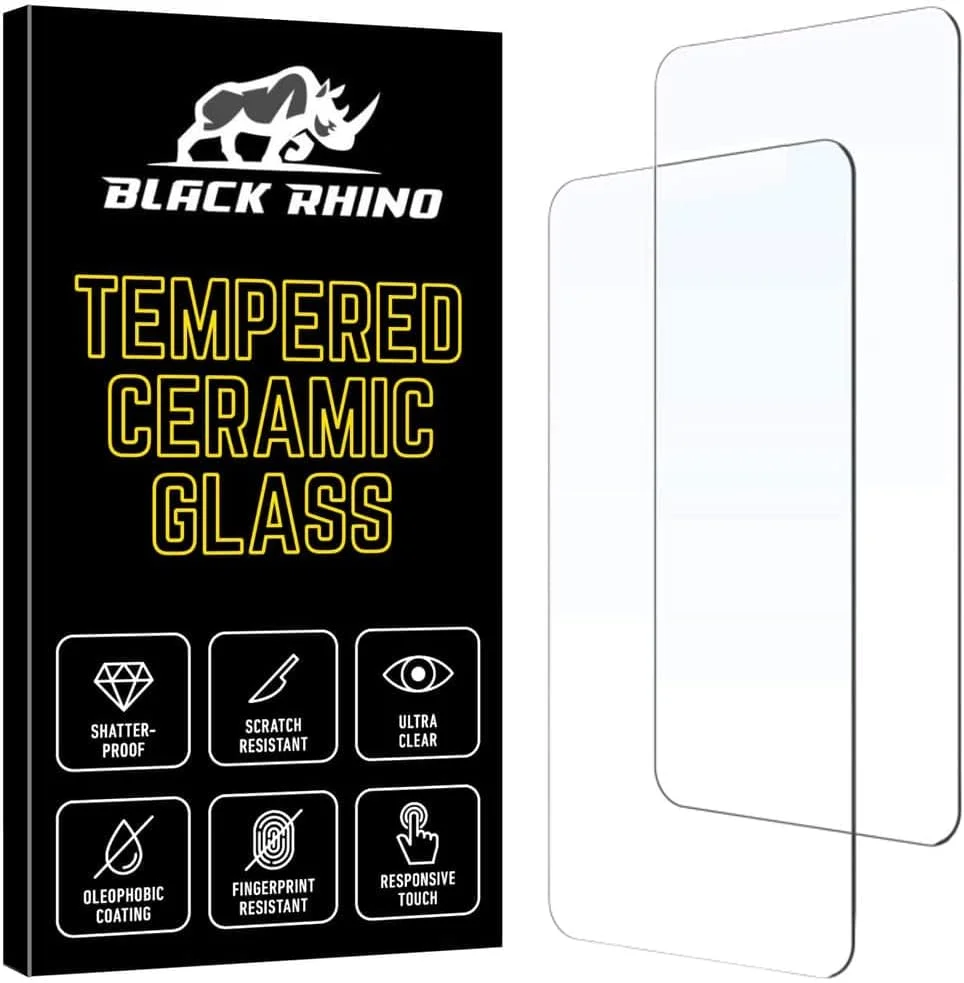 Oneplus 7T Pro Screen Protector - 9H Full Glue Guard Non Tempered Glass Scratch & Proof Finger ID Face Works Case Friendly.