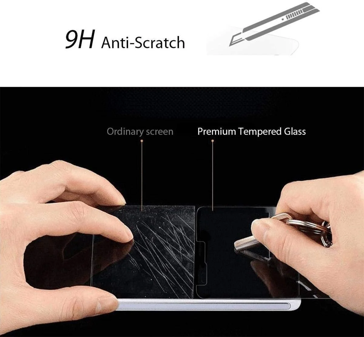 Tempered Glass Screen Protector for OnePlus 5 - Protect Your Screen from Scratches and Bubble Free - 99.99% Clarity & Touchscreen Accuracy Tempered Glass Screen Protector for OnePlus 5 - Protect Your Screen from Scratches and Bubble Free - 99.99% Clarity & Touchscreen Accuracy