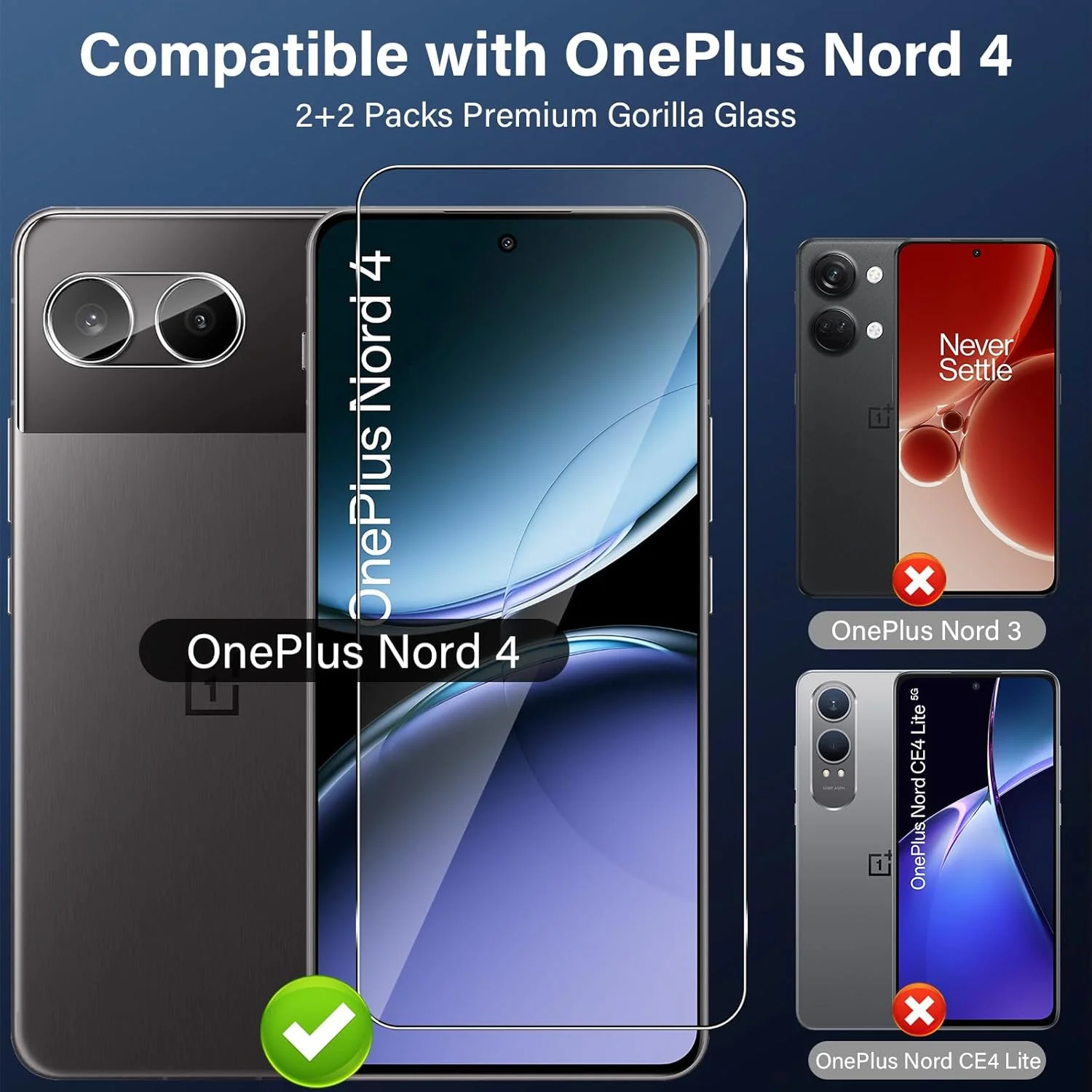 محافظ صفحه نمایش Funrae برای وان پلاس نورد 4 5G از جنس شیشه حرارت دیده با محافظت از دوربین، 2 عدد فیلم 0.33 میلی متری با سختی 9H و 2 عدد محافظ دوربین فوق شفاف، محافظ صفحه نمایش ضد خش HD محافظ صفحه نمایش Funrae برای وان پلاس نورد 4 5G از جنس شیشه حرارت دیده با محافظت از دوربین، 2 عدد فیلم 0.33 میلی متری با سختی 9H و 2 عدد محافظ دوربین فوق شفاف، محافظ صفحه نمایش ضد خش HD