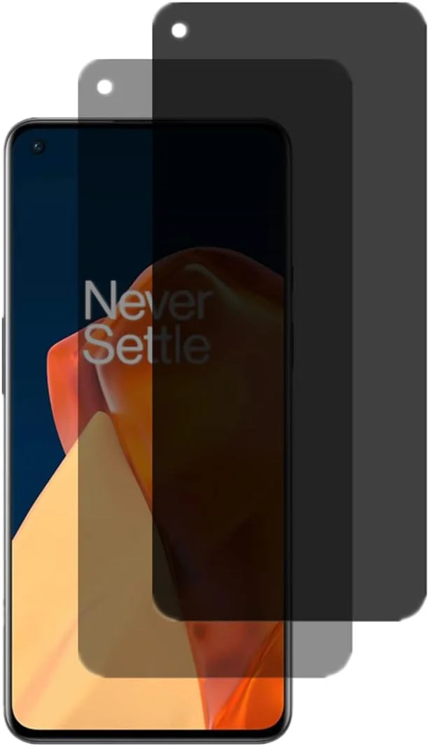 محافظ صفحه نمایش حریم خصوصی VIESUP برای OnePlus 9 6.55 اینچ - [2 عدد] فیلم محافظ شیشه ای حرارتی ضد جاسوسی و حساس برای OnePlus 9