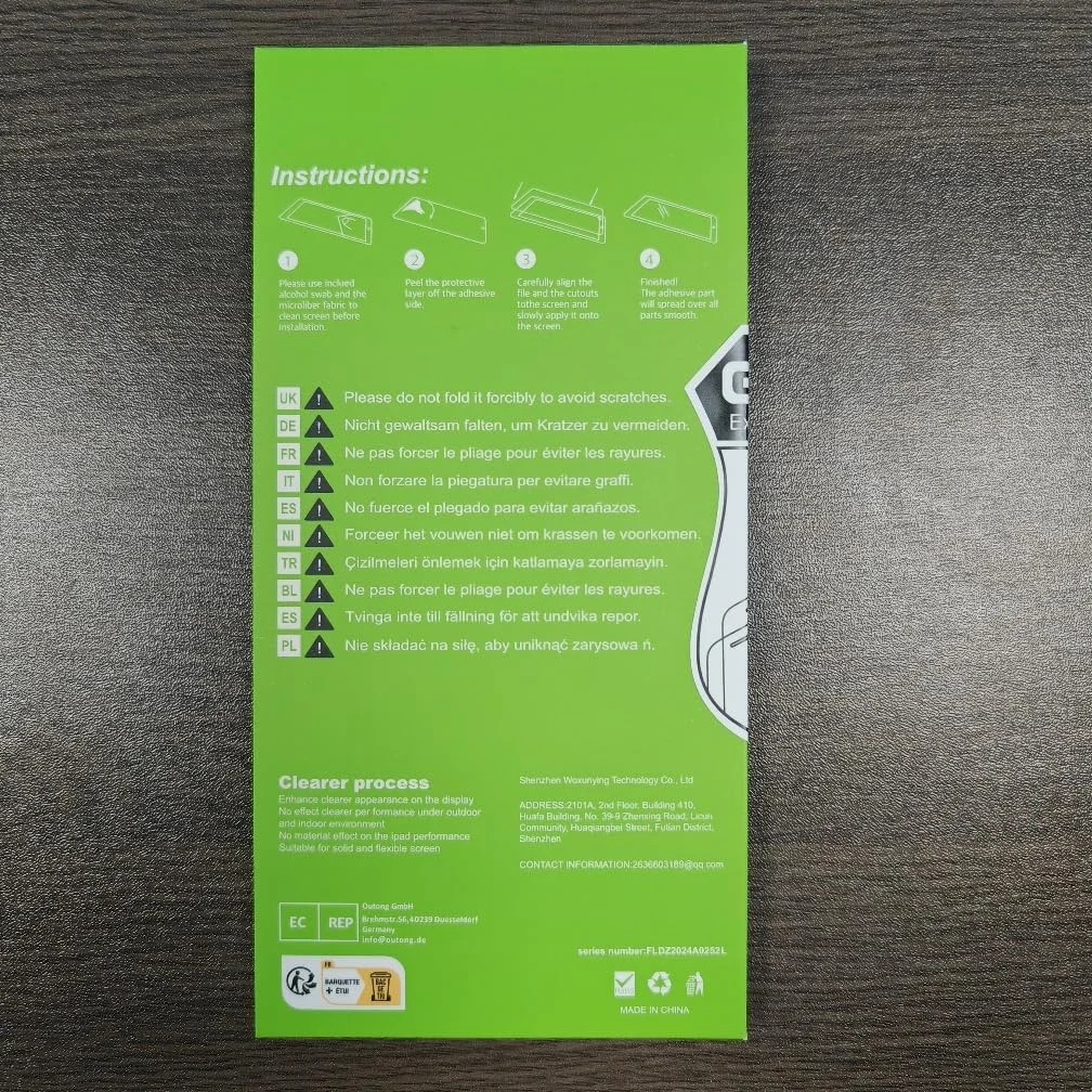 محافظ صفحه نمایش Effcotuo برای OnePlus 13: شیشه حرارت دیده، سختی 9H، مقاوم در برابر خراش، فوق العاده نازک، نصب آسان، 1 عدد محافظ صفحه نمایش Effcotuo برای OnePlus 13: شیشه حرارت دیده، سختی 9H، مقاوم در برابر خراش، فوق العاده نازک، نصب آسان، 1 عدد